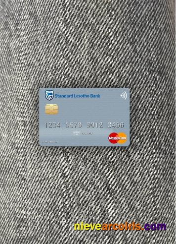 Lesotho Standard Lesotho Bank mastercard photolook